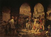 Baron Antoine-Jean Gros Napoleon Visiting the Plague Vicims at jaffa,March 11.1799 oil on canvas